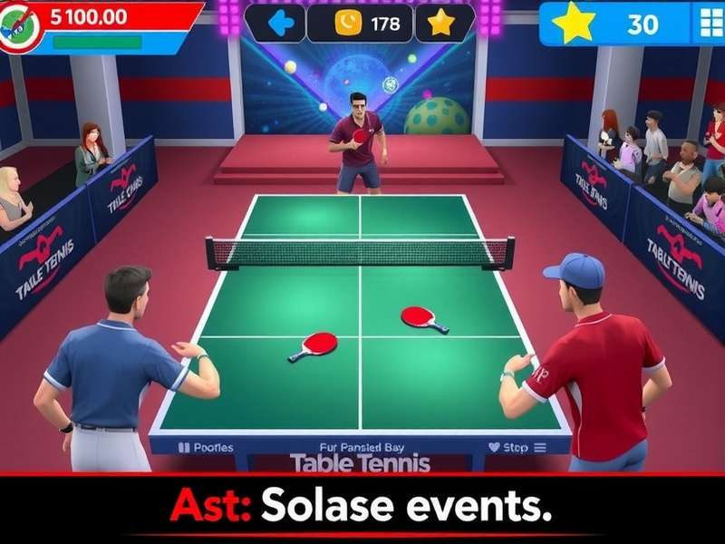 Vande Table Tennis Star Gameplay